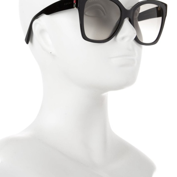 Gucci Black Square Sunglasses